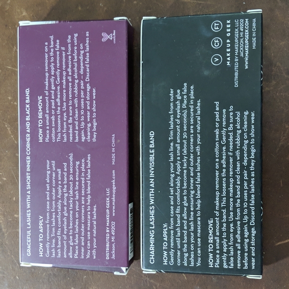 Makeup geek lashes bundle - 3 for 14$! - Picture 2 of 2